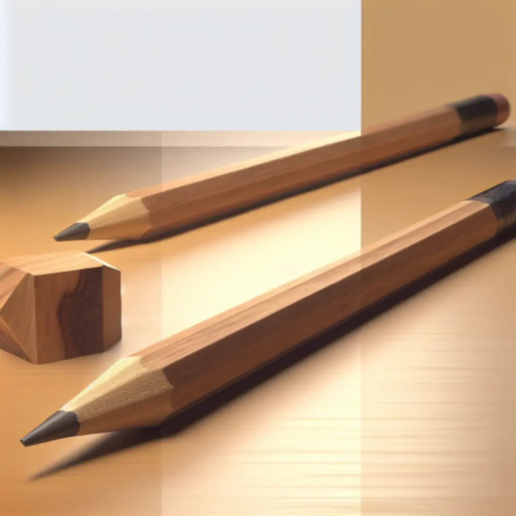 Ołówek drewniany PenMarkk Classic HB — naturalne drewno